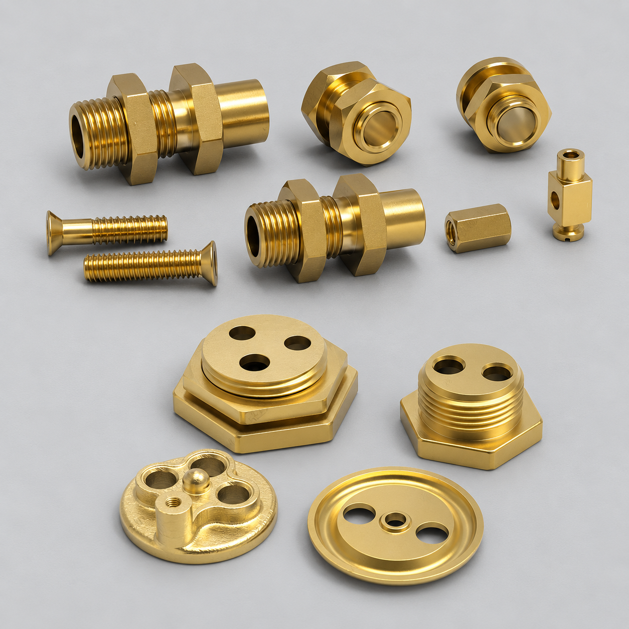 High precision brass parts for heaters and geysers