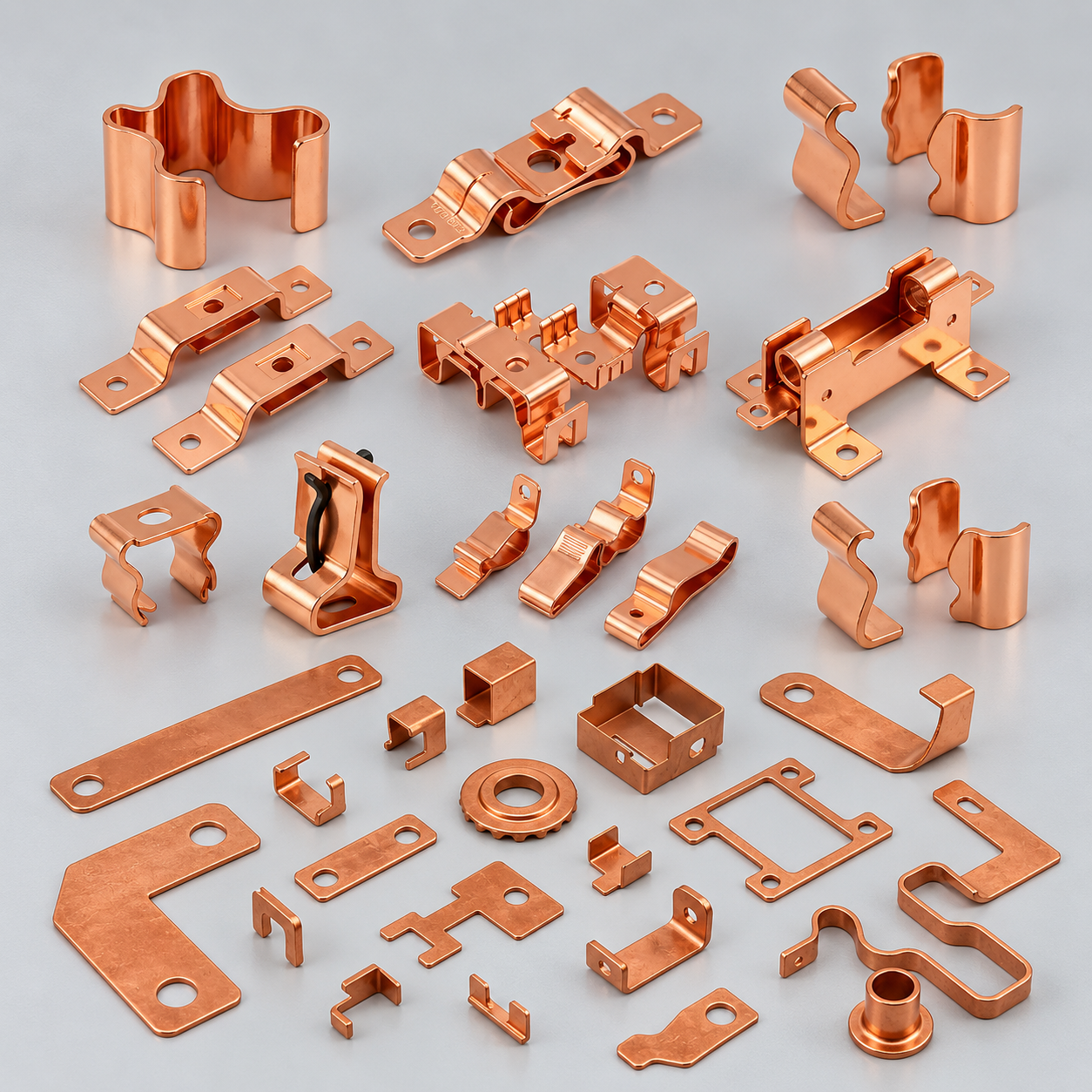 Precision copper stamped components