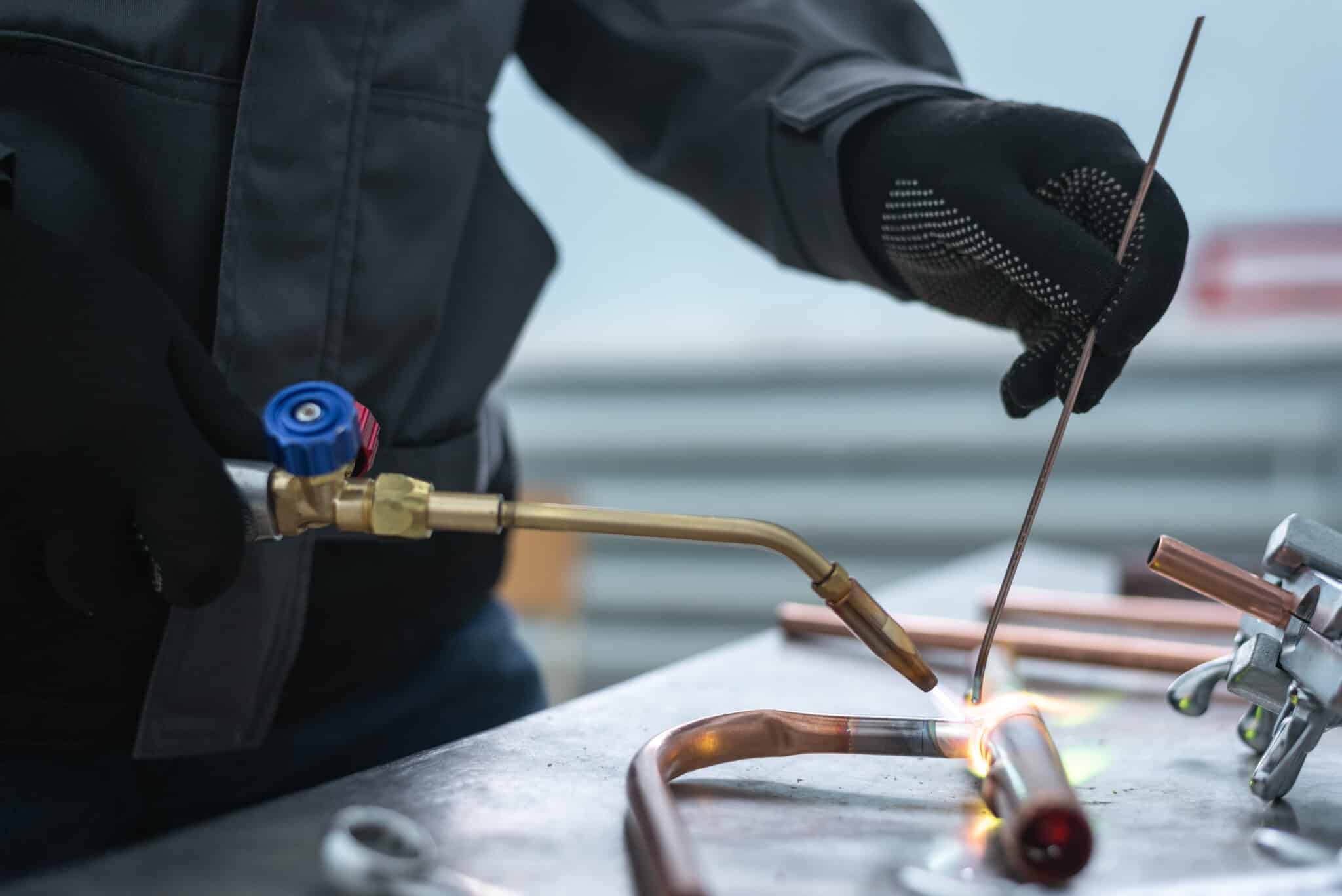 Brazing and welding process